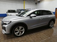 USED 2024 24 AUDI Q4 E-TRON 45 S line SUV 5dr Electric Auto 82kWh (286 ps) SAT NAV HEATED LEATHER SEATS REAR VIEW CAMERA CRUISE CONTROL PARKING SENSORS 1 OWNER AUDI WARRANTY TILL MARCH 2027