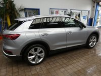 USED 2024 24 AUDI Q4 E-TRON 45 S line SUV 5dr Electric Auto 82kWh (286 ps) SAT NAV HEATED LEATHER SEATS REAR VIEW CAMERA CRUISE CONTROL PARKING SENSORS 1 OWNER AUDI WARRANTY TILL MARCH 2027