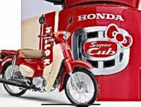 USED 2025 HONDA SUPER CUB 110 Hello Kitty's 50th Anniversary Edition Limited production run, hence scarce