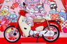 USED 2025 HONDA SUPER CUB 110 Hello Kitty's 50th Anniversary Edition Limited production run, hence scarce