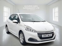 USED 2017 17 PEUGEOT 208 1.2 PureTech Active Hatchback 5dr Petrol Manual Euro 6 (82 ps) &pound;20 Tax_1.2L_Petrol_UlezFree