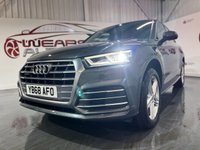 USED 2018 68 AUDI Q5 2.0 TDI 40 S line SUV 5dr Diesel S Tronic quattro Euro 6 (s/s) (190 ps) FSH, reverse cam, digi dash, NAV
