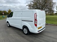 USED 2022 71 FORD TRANSIT CUSTOM 2.0 300 EcoBlue Limited Panel Van 5dr Diesel Manual L1 H1 Euro 6 (s/s) (130 ps) 