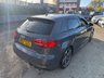 USED 2017 67 AUDI S3 2.0 TFSI Black Edition Sportback 5dr Petrol S Tronic quattro Euro 6-FINISHED IN NANO GREY WITH BLACK LEATHER UPHOLSTERY-18