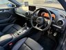 USED 2017 67 AUDI S3 2.0 TFSI Black Edition Sportback 5dr Petrol S Tronic quattro Euro 6-FINISHED IN NANO GREY WITH BLACK LEATHER UPHOLSTERY-18