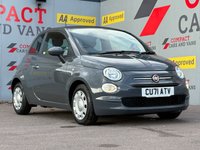USED 2021 71 FIAT 500 1.0 MHEV Pop Hatchback 3dr Petrol Manual Euro 6 (s/s) (70 bhp) ULTRA LOW MILES, GROUP 8 INSURANCE!!!