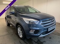 USED 2018 68 FORD KUGA 2.0 TDCi Titanium SUV 5dr Diesel Manual AWD Euro 6 (s/s) (180 ps) Only 65,000 miles, Titanium spec!