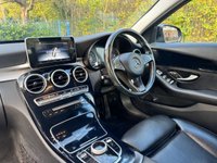 USED 2018 67 MERCEDES-BENZ C-CLASS 2.0 C200 SE Saloon 4dr Petrol G-Tronic+ Euro 6 (s/s) (184 ps) Leather Seats, Reverse Camera