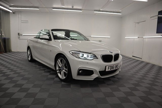 2016 16 BMW 2 Series 2.0 218d M Sport Convertible 2dr Diesel Auto Euro 6 (s/s) (150 ps)
