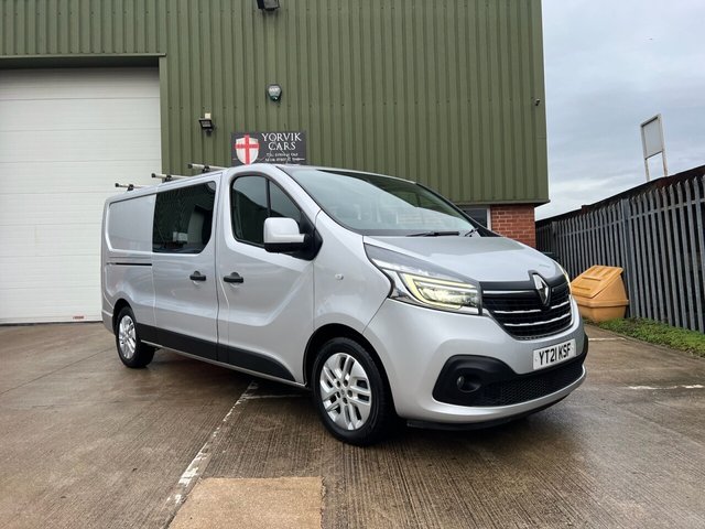 2021 21 Renault Trafic 2.0 dCi ENERGY 30 Sport Crew Van Double Cab 6dr Diesel EDC LWB Euro 6 (s/s) (170 ps)