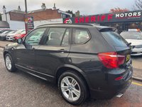USED 2013 62 BMW X3 2.0 20d M Sport SUV 5dr Diesel Auto xDrive Euro 5 (s/s) (184 ps) Buy with Complete Confidence from Sheriff Motors, All our vehicles are extensively road tested and thoroughly inspected prior to sale. Each vehicle comes with a new 1 year mot and we rectify all advisories and failures at no additional cost to our customers, plus a full oil and filter service. For added peace of mind, every car includes a 6 month complimentary RAC Warranty, 12 months Rac Breakdown Cover giving you complete confidence when you buy from Sheriff Motors.