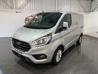 USED 2022 22 FORD TRANSIT CUSTOM 2.0 280 EcoBlue Limited Panel Van 5dr Diesel Manual L1 H1 Euro 6 (s/s) (130 ps) 2 keys, heated seats, cruise, A/C