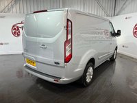 USED 2022 22 FORD TRANSIT CUSTOM 2.0 280 EcoBlue Limited Panel Van 5dr Diesel Manual L1 H1 Euro 6 (s/s) (130 ps) 2 keys, heated seats, cruise, A/C