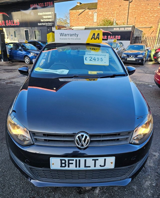 2011 VOLKSWAGEN POLO 1.2 SE Hatchback 3dr Petrol Manual Euro 5 (70 ps) - Photo 3