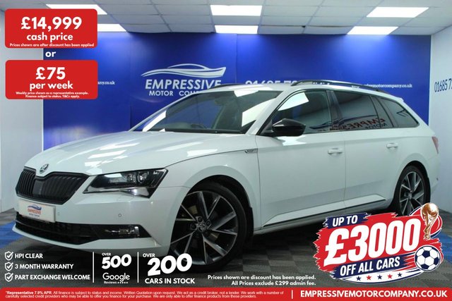 View our Skoda Superb range