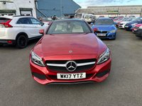 USED 2017 17 MERCEDES-BENZ C-CLASS 2.0 C200 Sport (Premium) Coupe 2dr Petrol G-Tronic+ Euro 6 (s/s) (184 ps) AUTO-GREAT SERVICE HISTORY-NAV-PARK CAMERA-LEATHER-PAN ROOF