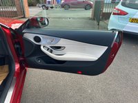 USED 2017 17 MERCEDES-BENZ C-CLASS 2.0 C200 Sport (Premium) Coupe 2dr Petrol G-Tronic+ Euro 6 (s/s) (184 ps) AUTO-GREAT SERVICE HISTORY-NAV-PARK CAMERA-LEATHER-PAN ROOF