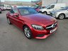USED 2017 17 MERCEDES-BENZ C-CLASS 2.0 C200 Sport (Premium) Coupe 2dr Petrol G-Tronic+ Euro 6 (s/s) (184 ps) AUTO-GREAT SERVICE HISTORY-NAV-PARK CAMERA-LEATHER-PAN ROOF