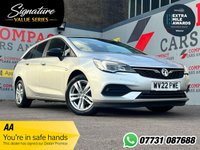 USED 2022 22 VAUXHALL ASTRA 1.2 Turbo Business Edition Nav Sports Tourer 5dr Petrol Manual Euro 6 (s/s) (130 ps) GREAT SPEC, 1 PREVIOUS OWNER, 50+ MPG!!!