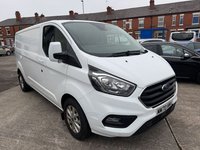 USED 2020 70 FORD TRANSIT CUSTOM 2.0 300 EcoBlue Limited Panel Van 5dr Diesel Manual L2 H1 Euro 6 (s/s) (130 ps) 