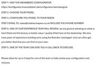 USED 2026 WEINSBERG 600 Configure your own van today  get an appointment / call back