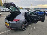 USED 2020 Y HYUNDAI I30 Grey 2.0 T-GDi N Performance Fastback, 39,900 miles, Euro 6 ULEZ, 6-Speed, A/C, Part Leather, Heated Seats, Sat Nav, Rear Camera, FSH, great spec. This 2020 Hyundai i30 T-GDi N Performance boasts a full service history at 6k, 16k, 26k, 33k, 38k, and with its last service completed on 2025-09-26 at 39,515 miles, offering peace of mind alongside its remaining 3 months warranty. This Euro 6 compliant model features a powerful 2.0L petrol engine and comes equipped with advanced LED headlamps, automatic headlights with a dusk sensor, and dual zone climate control for your comfort. Connectivity is seamless with Android Auto integration, and park
