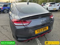 USED 2020 Y HYUNDAI I30 Grey 2.0 T-GDi N Performance Fastback, 39,900 miles, Euro 6 ULEZ, 6-Speed, A/C, Part Leather, Heated Seats, Sat Nav, Rear Camera, FSH, great spec. This 2020 Hyundai i30 T-GDi N Performance boasts a full service history at 6k, 16k, 26k, 33k, 38k, and with its last service completed on 2025-09-26 at 39,515 miles, offering peace of mind alongside its remaining 3 months warranty. This Euro 6 compliant model features a powerful 2.0L petrol engine and comes equipped with advanced LED headlamps, automatic headlights with a dusk sensor, and dual zone climate control for your comfort. Connectivity is seamless with Android Auto integration, and park