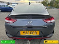 USED 2020 Y HYUNDAI I30 Grey 2.0 T-GDi N Performance Fastback, 39,900 miles, Euro 6 ULEZ, 6-Speed, A/C, Part Leather, Heated Seats, Sat Nav, Rear Camera, FSH, great spec. This 2020 Hyundai i30 T-GDi N Performance boasts a full service history at 6k, 16k, 26k, 33k, 38k, and with its last service completed on 2025-09-26 at 39,515 miles, offering peace of mind alongside its remaining 3 months warranty. This Euro 6 compliant model features a powerful 2.0L petrol engine and comes equipped with advanced LED headlamps, automatic headlights with a dusk sensor, and dual zone climate control for your comfort. Connectivity is seamless with Android Auto integration, and park