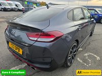 USED 2020 Y HYUNDAI I30 Grey 2.0 T-GDi N Performance Fastback, 39,900 miles, Euro 6 ULEZ, 6-Speed, A/C, Part Leather, Heated Seats, Sat Nav, Rear Camera, FSH, great spec. This 2020 Hyundai i30 T-GDi N Performance boasts a full service history at 6k, 16k, 26k, 33k, 38k, and with its last service completed on 2025-09-26 at 39,515 miles, offering peace of mind alongside its remaining 3 months warranty. This Euro 6 compliant model features a powerful 2.0L petrol engine and comes equipped with advanced LED headlamps, automatic headlights with a dusk sensor, and dual zone climate control for your comfort. Connectivity is seamless with Android Auto integration, and park