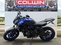 USED 2021 71 YAMAHA MT-07 700 ABS Hyper-naked Petrol Manual Euro 5 (73 ps) CARBON TIP AKRAPOVIC EXHAUST!