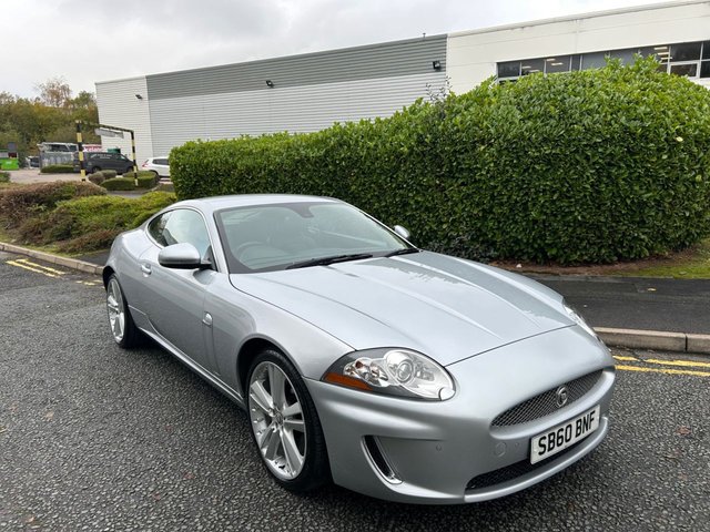 2011 60 Jaguar Xk 5.0 V8 Portfolio Coupe 2dr Petrol Auto Euro 5 (385 ps)-2 Owner Car From New-Last Keeper Since Nov 2016-Finished In Liquid Silver Metallic-Heated Ebony Leather Upholstery-11 Services On File-Electric Memory Front Seats-Bowers & Wilkins Sound-Dual Climate Control-Cruise Control-Mfsw-Dab Radio-Bluetooth-Satnav-What a Car-Clearly Cherished By Its Last Keeper.