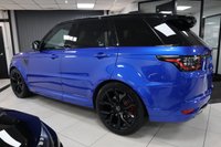 USED 2019 19 LAND ROVER RANGE ROVER SPORT 5.0 P575 V8 GPF SVR SUV 5dr Petrol Auto 4WD Euro 6 (s/s) (575 ps) DEPLOY STEPS+CARBON+22+PAN+FSH