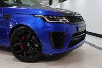 USED 2019 19 LAND ROVER RANGE ROVER SPORT 5.0 P575 V8 GPF SVR SUV 5dr Petrol Auto 4WD Euro 6 (s/s) (575 ps) DEPLOY STEPS+CARBON+22+PAN+FSH