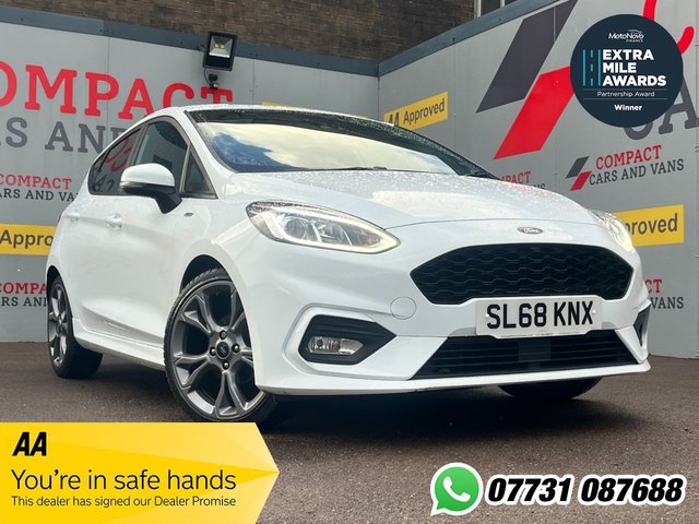 View our Ford Fiesta 1.0T EcoBoost GPF ST-Line Hatchback 5dr Petrol Manual Euro 6 (s/s) (100 ps)