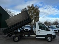 USED 2014 64 FORD TRANSIT 350 2.2 TDCI 125PS RWD SINGLE CAB TIPPER - NO VAT 