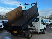 USED 2014 64 FORD TRANSIT 350 2.2 TDCI 125PS RWD SINGLE CAB TIPPER - NO VAT 