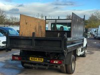 USED 2014 64 FORD TRANSIT 350 2.2 TDCI 125PS RWD SINGLE CAB TIPPER - NO VAT 