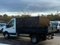 USED 2014 64 FORD TRANSIT 350 2.2 TDCI 125PS RWD SINGLE CAB TIPPER - NO VAT 