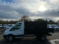 USED 2014 64 FORD TRANSIT 350 2.2 TDCI 125PS RWD SINGLE CAB TIPPER - NO VAT 