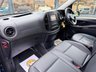 USED 2020 20 MERCEDES-BENZ VITO 114 CDI PRO Tourer 9-Seater Double Cab 2.1 Diesel G-Tronic RWD L3 Euro 6 (XLWB) (136 ps) Metallic Silver with 9 seats and only 13,750 miles, XL Wheelbase model