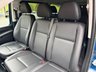 USED 2020 20 MERCEDES-BENZ VITO 114 CDI PRO Tourer 9-Seater Double Cab 2.1 Diesel G-Tronic RWD L3 Euro 6 (XLWB) (136 ps) Metallic Silver with 9 seats and only 13,750 miles, XL Wheelbase model