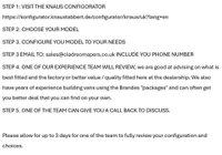 USED 2026 KNAUS BOXLIFE configure your own van today get an appointment / call back