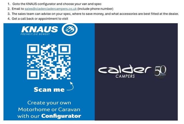 View our Knaus Boxlife configure your own van today