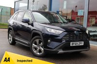 USED 2019 69 TOYOTA RAV4 2.5 VVT-h Excel SUV 5dr Petrol Hybrid CVT 4WD Euro 6 (s/s) (222 ps) - EURO 6 - ULEZ, SAT NAV, HTD/LEATHER, E/TAILGATE, APPLE/ANDROID CARPLAY, 360 CAMERA, CRUISE/LDW/BSA, P/SENSORS, BLUETOOTH, DAB & JBL S/S
