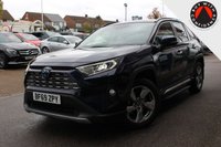 USED 2019 69 TOYOTA RAV4 2.5 VVT-h Excel SUV 5dr Petrol Hybrid CVT 4WD Euro 6 (s/s) (222 ps) - EURO 6 - ULEZ, SAT NAV, HTD/LEATHER, E/TAILGATE, APPLE/ANDROID CARPLAY, 360 CAMERA, CRUISE/LDW/BSA, P/SENSORS, BLUETOOTH, DAB & JBL S/S