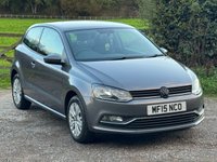 USED 2015 15 VOLKSWAGEN POLO 1.0 BlueMotion Tech SE Hatchback 3dr Petrol Manual Euro 6 (s/s) (60 ps) VERY CLEAN EXAMPLE GREAT SPEC