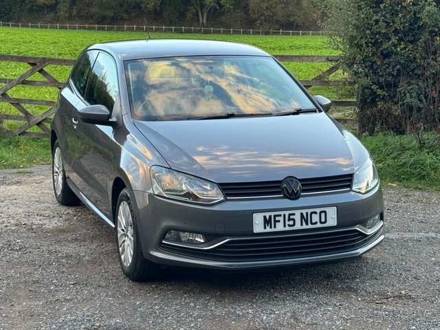 2015 15 Volkswagen Polo 1.0 BlueMotion Tech SE Hatchback 3dr Petrol Manual Euro 6 (s/s) (60 ps)