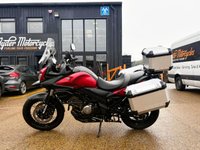 USED 2016 65 SUZUKI V-STROM 650 - BUY ONLINE 24 HRS A DAY - FINANCE AVAILABLE - ALL TYPES OF CREDIT ACCEPTED WITH FULL ALUMINIUM ADV LUGGAGE