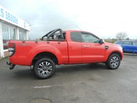 USED 2017 02 FORD RANGER 2.2 TDCi XLT Super Pickup Extended Cab 4dr Diesel Manual 4WD Euro 5 (150 ps) **NO VAT**WILDTRACK ALLOYS** 4 Seats*
