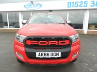 USED 2017 02 FORD RANGER 2.2 TDCi XLT Super Pickup Extended Cab 4dr Diesel Manual 4WD Euro 5 (150 ps) **NO VAT**WILDTRACK ALLOYS** 4 Seats*